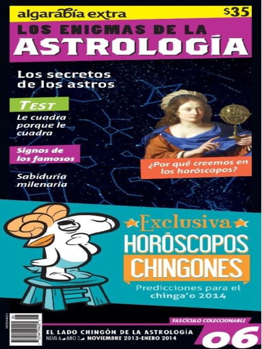 Image de couverture de Algarabía Extra: Los enigmas de la Astrologia